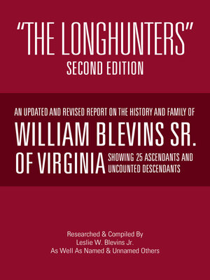 cover image of "The Longhunters"